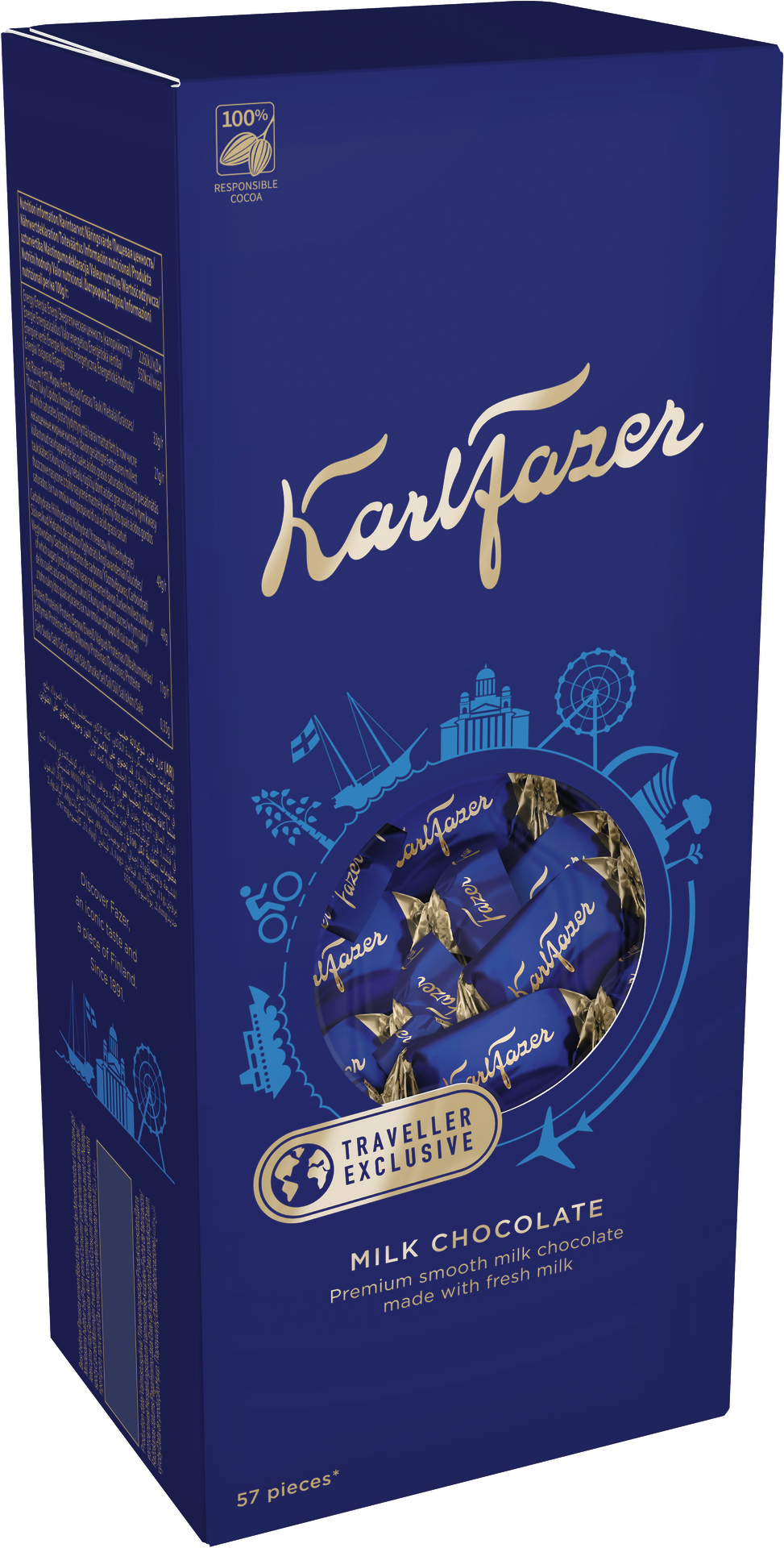 Royal family good stand out Fazer Karl Milk Chocolates - Turku-Tukholma - Taxfree